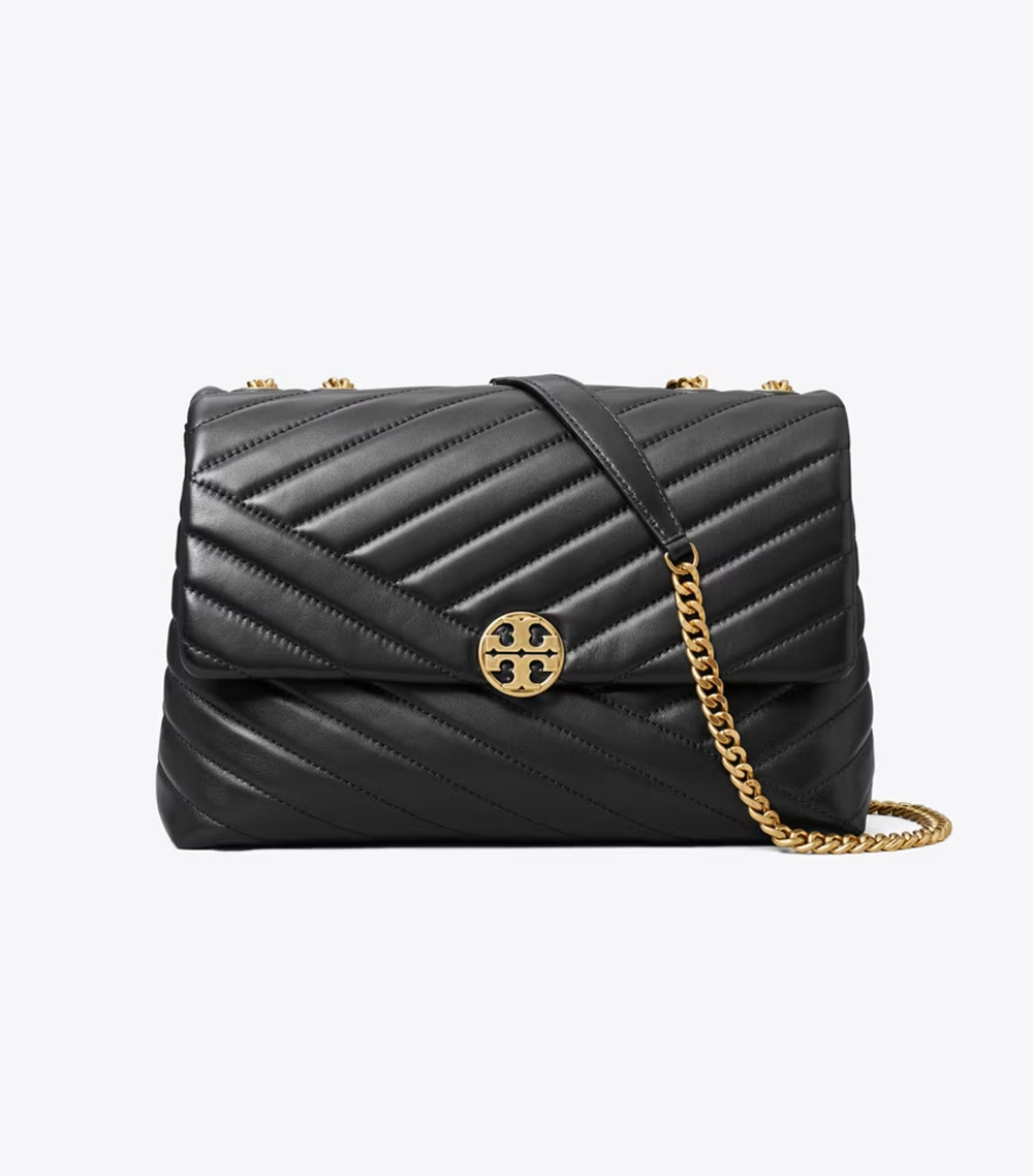 NEW‼️Tory Burch Willa Chevron Large Shoulder Bag 187337 $625